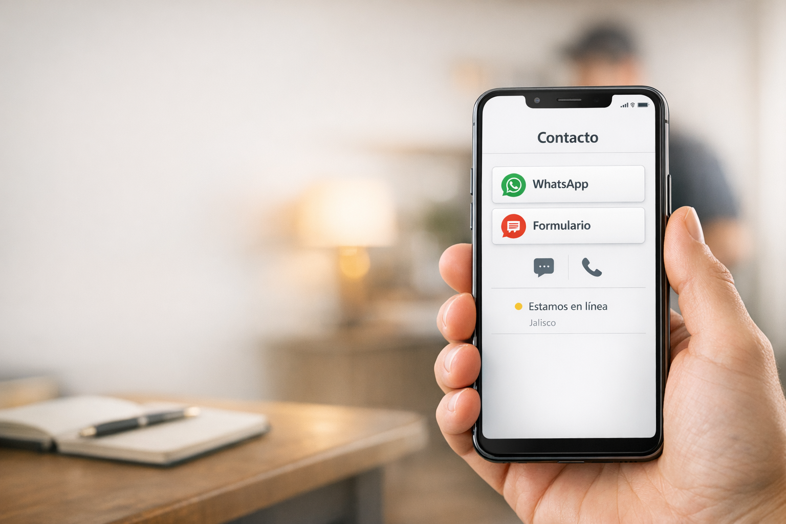 Contacto con Instal-E para servicios eléctricos y sistemas inteligentes en Jalisco